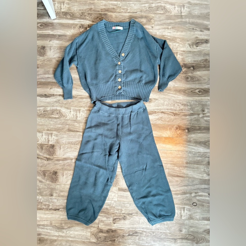 Free People Balsam Hailee Cardi Set